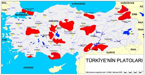 türkiye dilsiz plato haritası